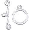 10Pcs Eco-friendly Brass Toggle Clasps KK-BBC0009-93-1