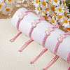30Pcs Alloy Enamel Link Bracelets BJEW-DC00022-5