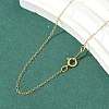 1/20 14K Gold Filled Cable Chain Necklaces for Women Men NJEW-Z068-01G-3