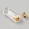 Faceted Natural Quartz Crystal Pendants G-H252-F07-3