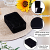 Velvet Jewelry Pendant Storage Boxes CON-BBC0001-28-6