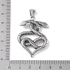 Viking 316 Surgical Stainless Steel Pendants STAS-E212-26AS-01-3