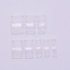 8Pcs 8 Sizes Resin Invisible Ring Size Adjuster LS-FIND-WH0063-24-1
