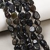 Natural Iolite/Cordierite/Dichroite Beads Strands G-A284-A02-03-1