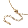 Brass Locket Pendant Necklaces NJEW-JN05150-7