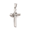 Non-Tarnish 304 Stainless Steel Pendants STAS-Z080-09P-1