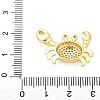 Brass Micro Pave Cubic Zirconia Pendants KK-S511-04E-G-3