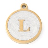Ion Plating(IP) 201 Stainless Steel Pendants STAS-K288-02G-L-1