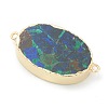 Natural Azurite Pendants G-B013-10G-3