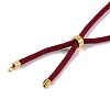 Nylon Cords Necklace Making AJEW-P116-03G-35-3