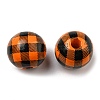 Autumn Wood European Beads WOOD-H105-04A-01-2