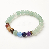 Yoga Chakra Jewelry BJEW-G554-02K-1