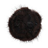 Faux Mink Fur Lapel Pins JEWB-WH0026-94B-1
