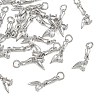 SHEGRACE Brass Micro Pave Clear Cubic Zirconia Pendants XGRQ4N833-712P-1