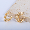 Stylish Brass Stud Earrings AK1364-1