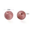 100Pcs 8mm Grade AAA Natural Rhodonite Round Beads DIY-LS0002-65-3