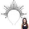 Alloy Virgin Halo Hair Bands OHAR-WH20011-08B-1