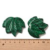 Synthetic Malachite Carved Pendants G-K353-01M-3