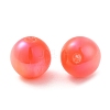 Iridescent Opaque Resin Beads RESI-Z015-01B-03-2