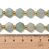 Natural Green Aventurine Beads Strands G-F833-B02-01-5
