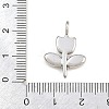 304 Stainless Steel Rhinestone Pendants RB-CBA40D0-04P-B-3