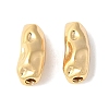 Nuggets Brass Beads KK-U064-19C-G-1