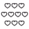 10Pcs Spray Painted Alloy Pendants FIND-TA0010-47C-3