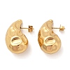 304 Stainless Steel Stud Earrings EJEW-Q011-05G-2