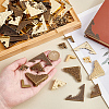 100Pcs 10 Styles Iron Book Corner Guards FIND-PH0020-50-3