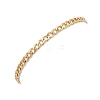 304 Stainless Steel Cuban Link Chain Bracelets for Women BJEW-JB12681-3