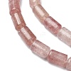 Natural Strawberry Quartz Beads Strands G-C135-G01-01-4