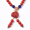 3-Loop Wrap Style Buddhist Jewelry BJEW-S140-15C-3