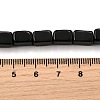 Natural Black Onyx Beads Strands G-F791-C03-5