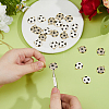 24Pcs 2 Styles Alloy Enamel Pendants ENAM-HY0001-57-3