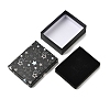 Star Print Paperboard Jewelry Gift Boxes CON-K016-01D-2