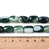 Dyed Natural Banded Agate Beads Strands G-T144-44E-5