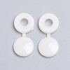 Plastic Hinged Screw Covers DIY-WH0164-65B-1