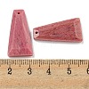 Natural Rhodochrosite Pendants G-G123-02B-3