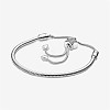 Adjustable Silver Geometry Bracelets BJEW-BB67041-A-5