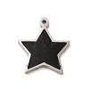304 Stainless Steel Enamel Charms STAS-A078-09P-2