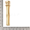 Golden Tone Brass Wax Seal Stamp Head with Bamboo Stick Shaped Handle STAM-K001-05G-B-4