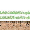 Electroplate Imitation Jade Glass Beads Strands GLAA-N023-4mm-34-2