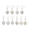 Natural Freshwater Shell Dangle Earring EJEW-JE05914-1