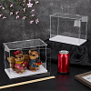 Plastic Minifigures Display Cases with White Bases ODIS-WH0043-151A-4