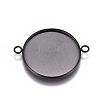 304 Stainless Steel Cabochon Connector Settings X-STAS-G127-14-25mm-B-1