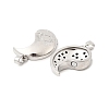 Valentine's Day Brass Micro Pave Cubic Zirconia Split Pendants LS-KK-H251-01B-P-2