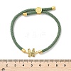 Adjustable Nylon Cord Bracelets BJEW-C096-01G-13-5