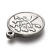 Non-Tarnish 304 Stainless Steel Pendants LS-STAS-I170-40P-3