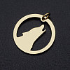 201 Stainless Steel Pendants STAS-T046-JA354-2-2