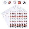 2 Sets Paper Self-Adhesive Stickers DIY-PH0036-04-1